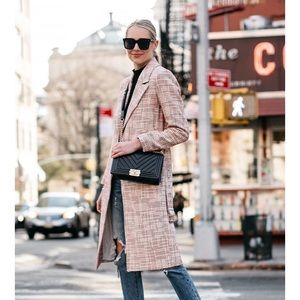 H&M textured weave coat